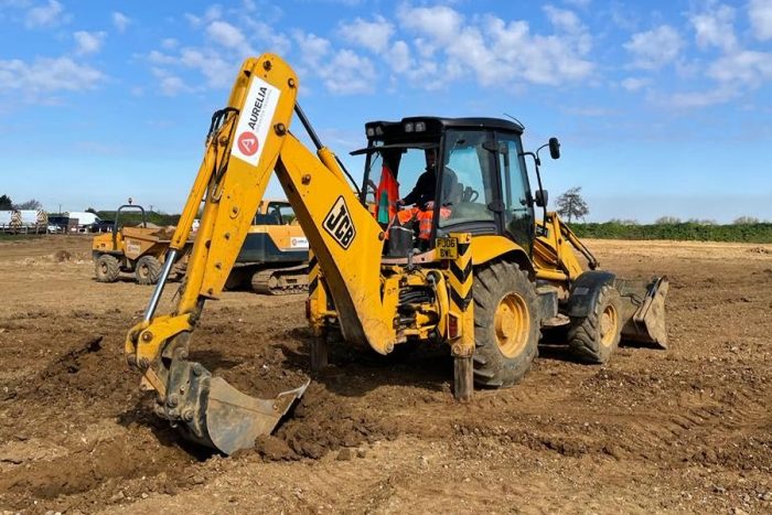 180 digger backhoe operator training suffolk